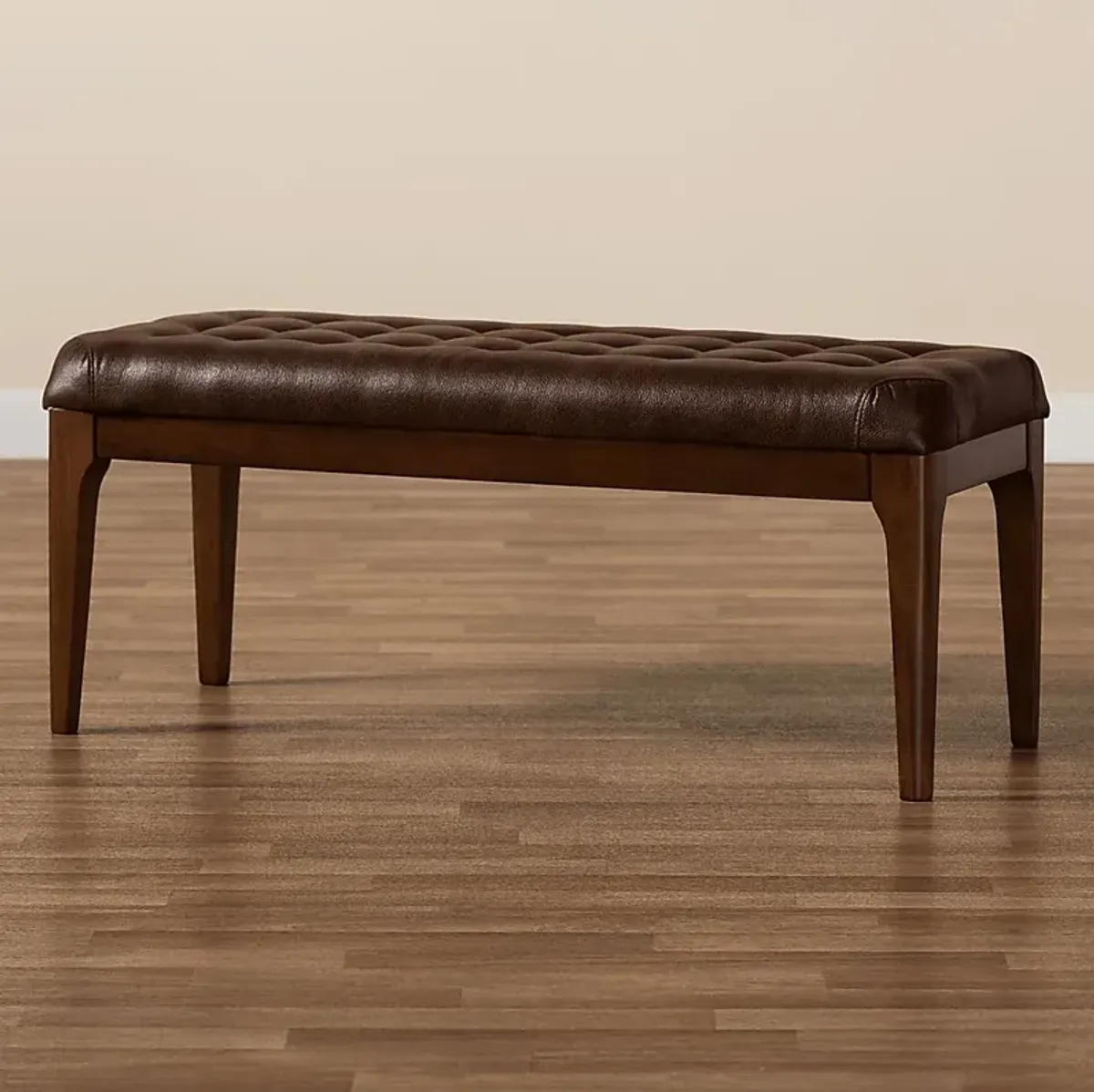 Rofini Brown Dining Bench