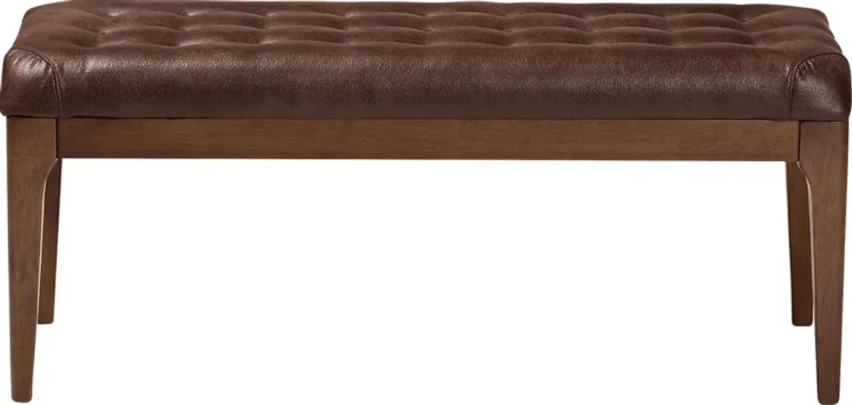 Rofini Brown Dining Bench