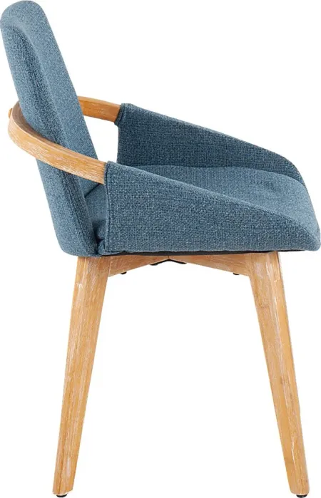 Nuckols Blue Arm Chair