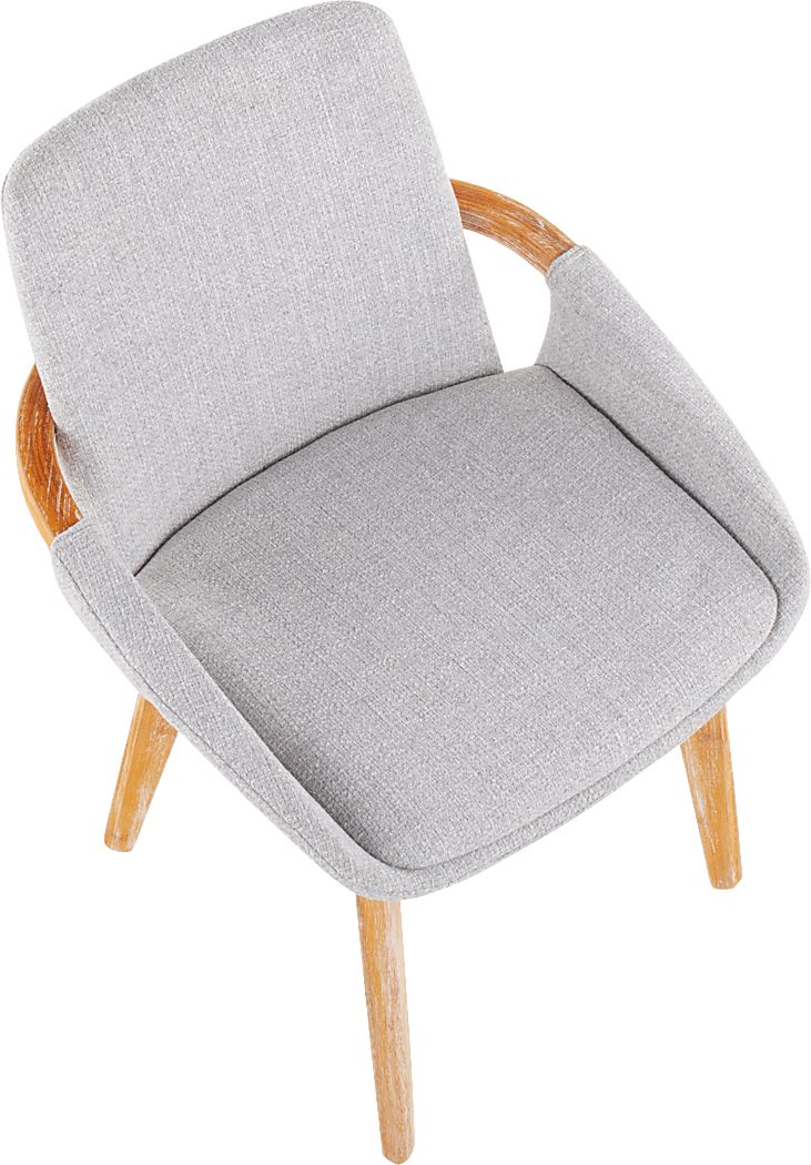 Nuckols Light Gray Arm Chair