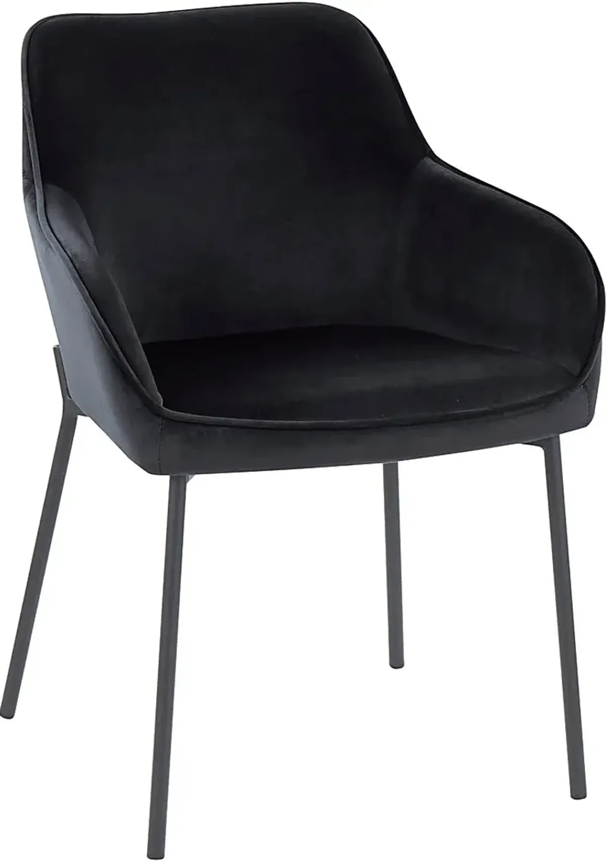 Springmire II Black Dining Chair Set of 2