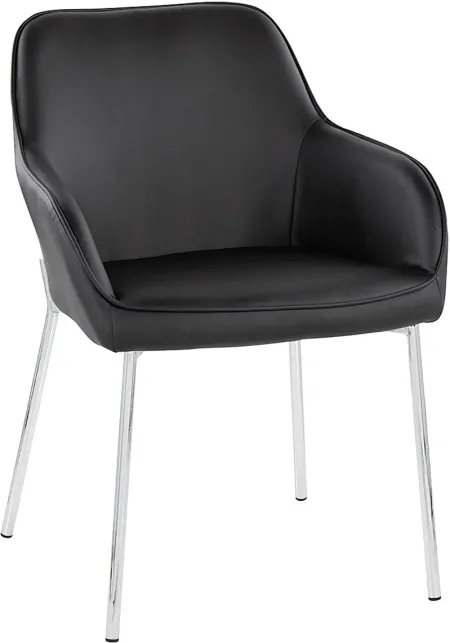 Springmire III Black Dining Chair Set of 2