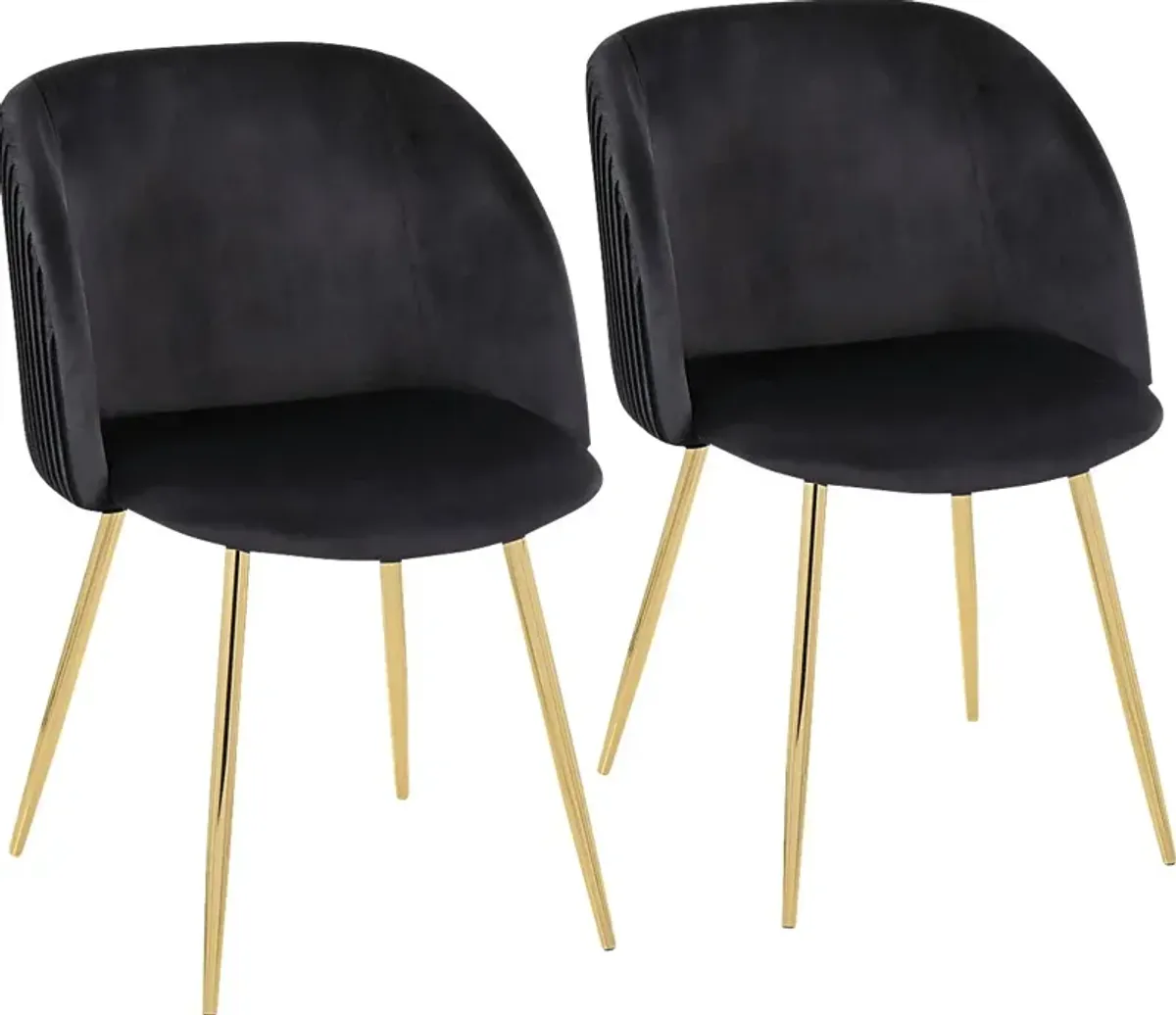 Sutlive I Black Dining Chair Set of 2