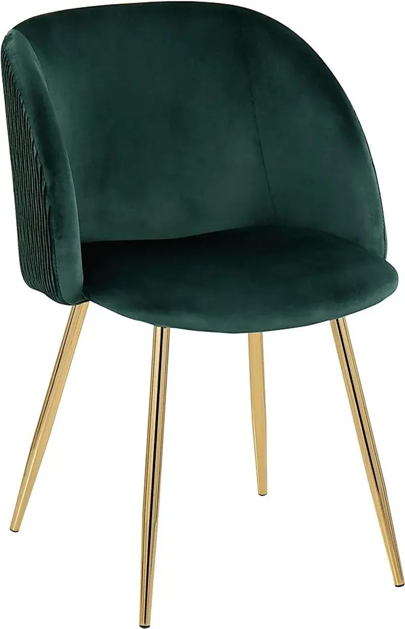 Sutlive II Emerald Green Dining Chair Set of 2