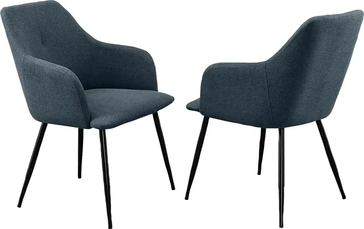 Paladora Indigo Arm Chair