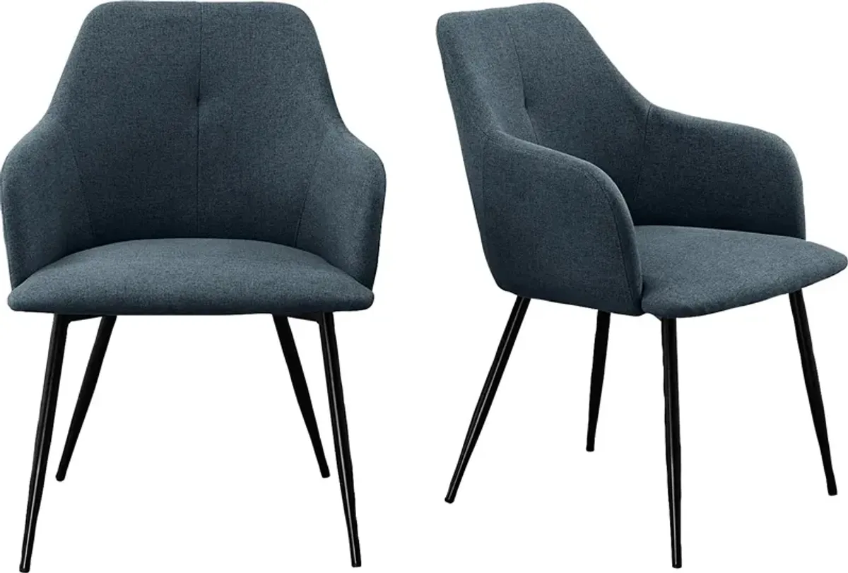 Paladora Indigo Arm Chair