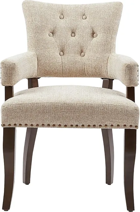 Sagemist Cream Arm Chair, Set of 2