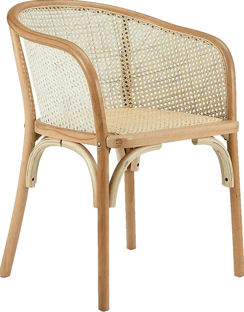 Cahic Natural Arm Chair