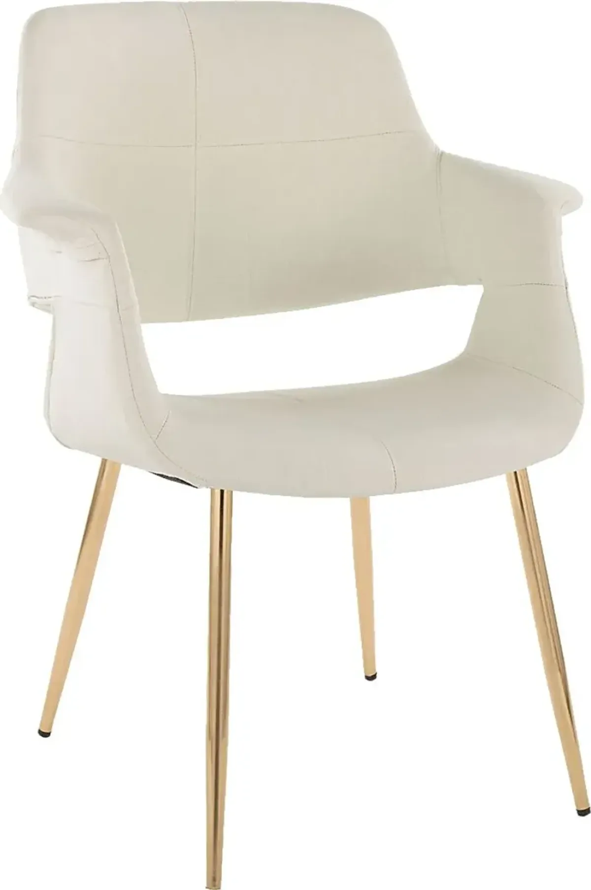 Lafanette I Cream Arm Chair, Set of 2