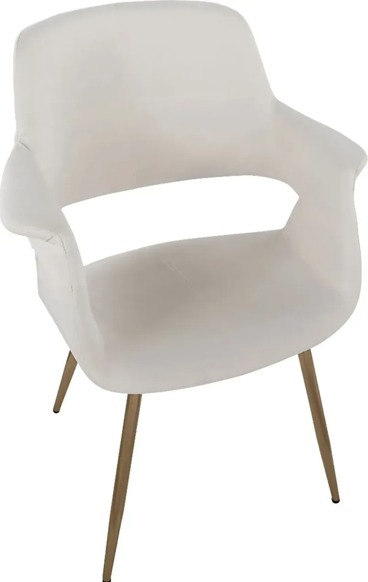 Lafanette I Cream Arm Chair, Set of 2