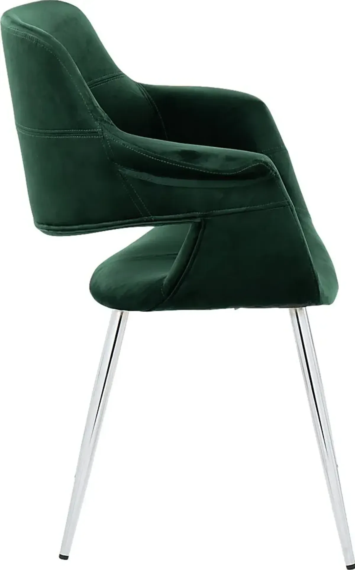 Lafanette III Green Arm Chair, Set of 2