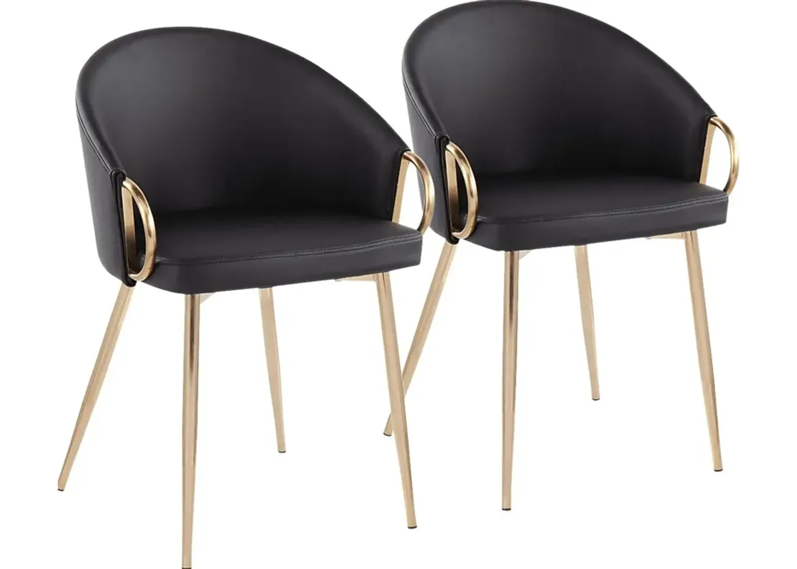 Stumberg I Black Dining Chair, Set of 2