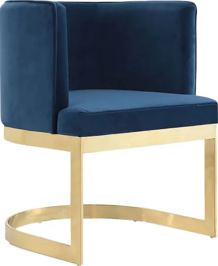 Oonella Blue Side Chair, Set of 2