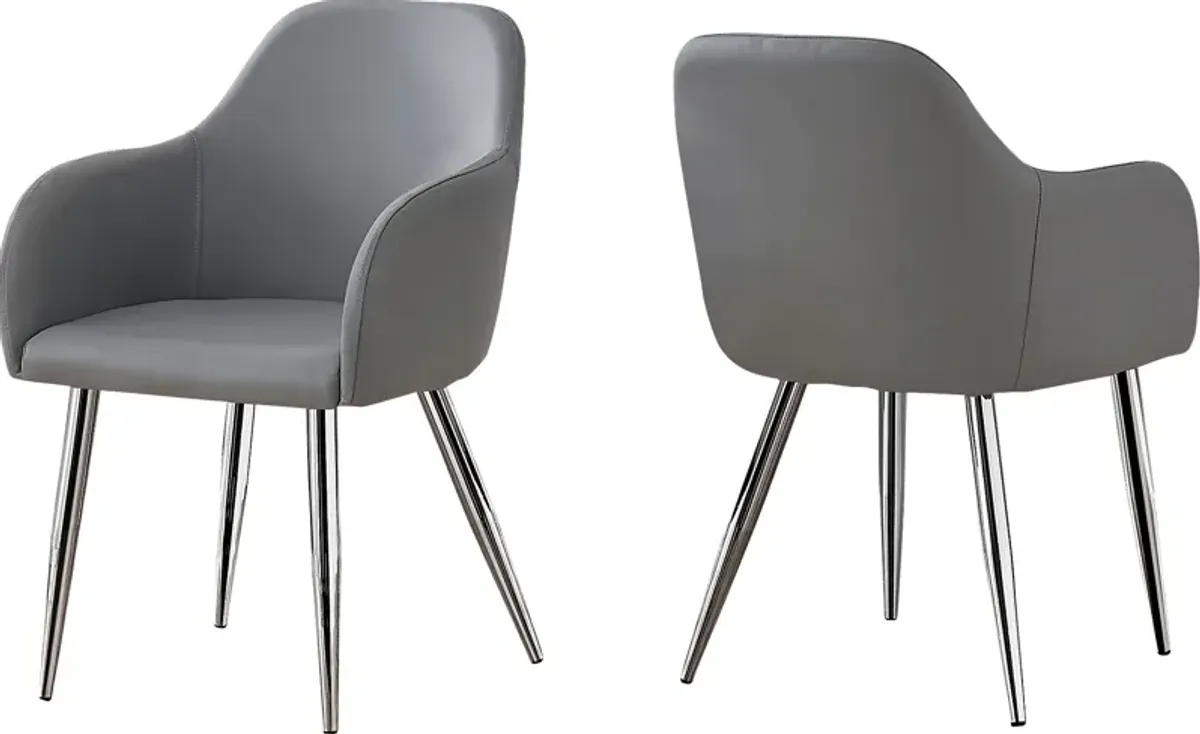 Vietor Gray Arm Chair