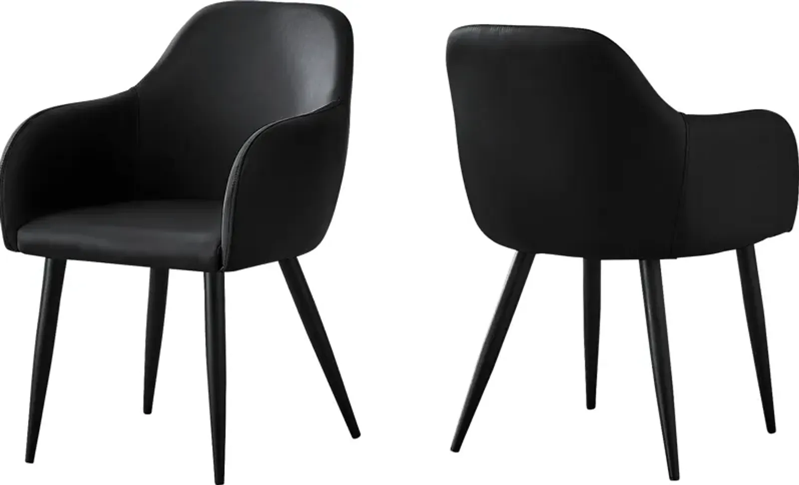 Vietor Black Arm Chair