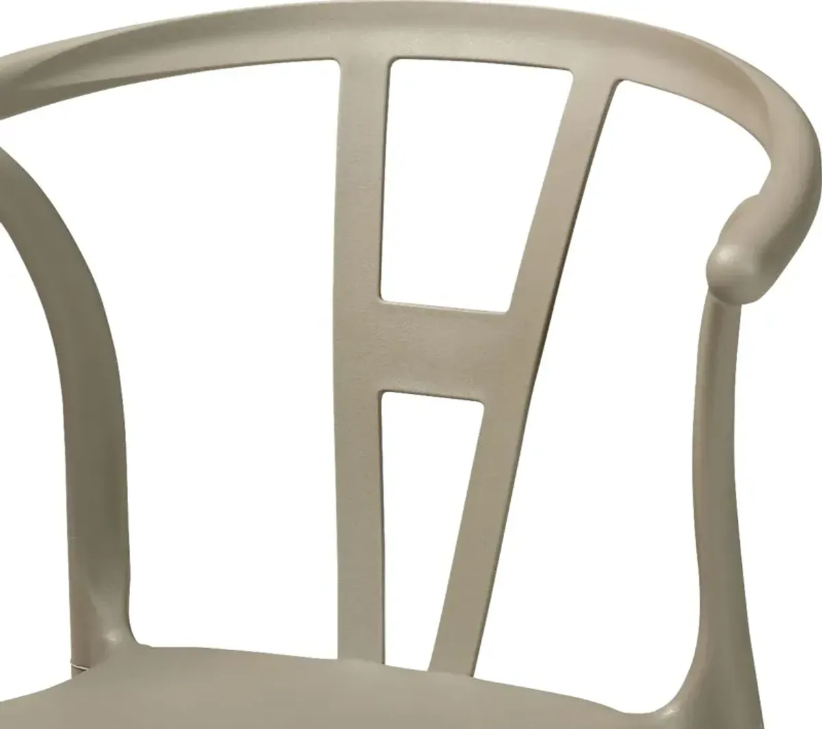 Valverde Beige Arm Chair, Set of 4