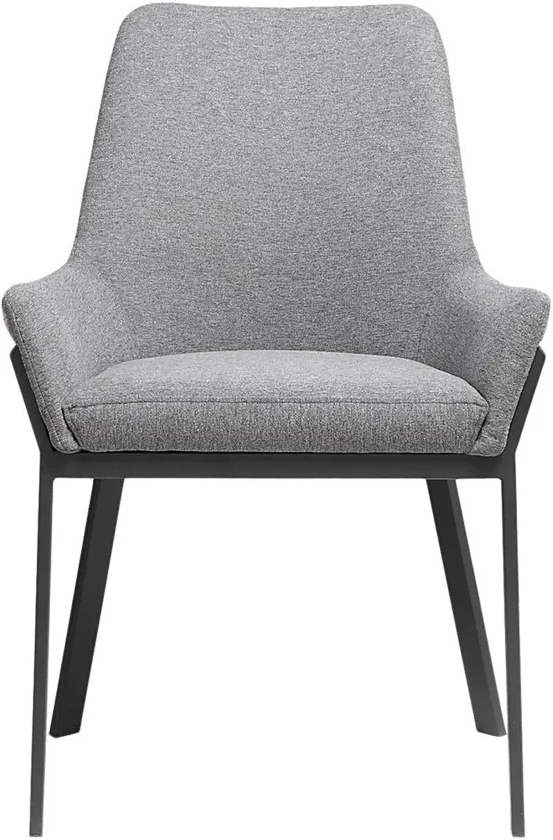 Karlowe Gray Arm Chair, Set of 2