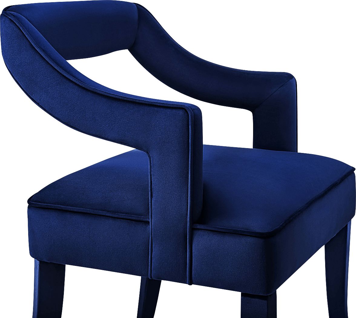 Lenorelle Navy Arm Chair