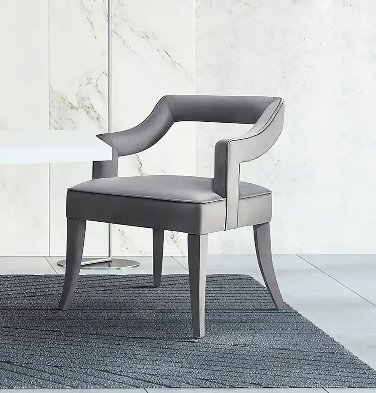 Lenorelle Gray Arm Chair