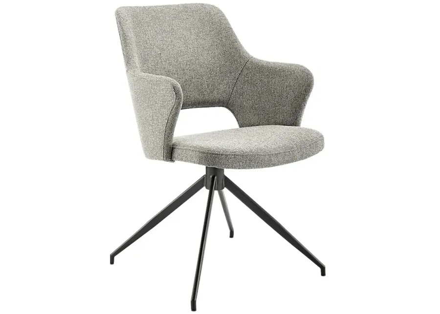 Quiment Light Gray Arm Chair