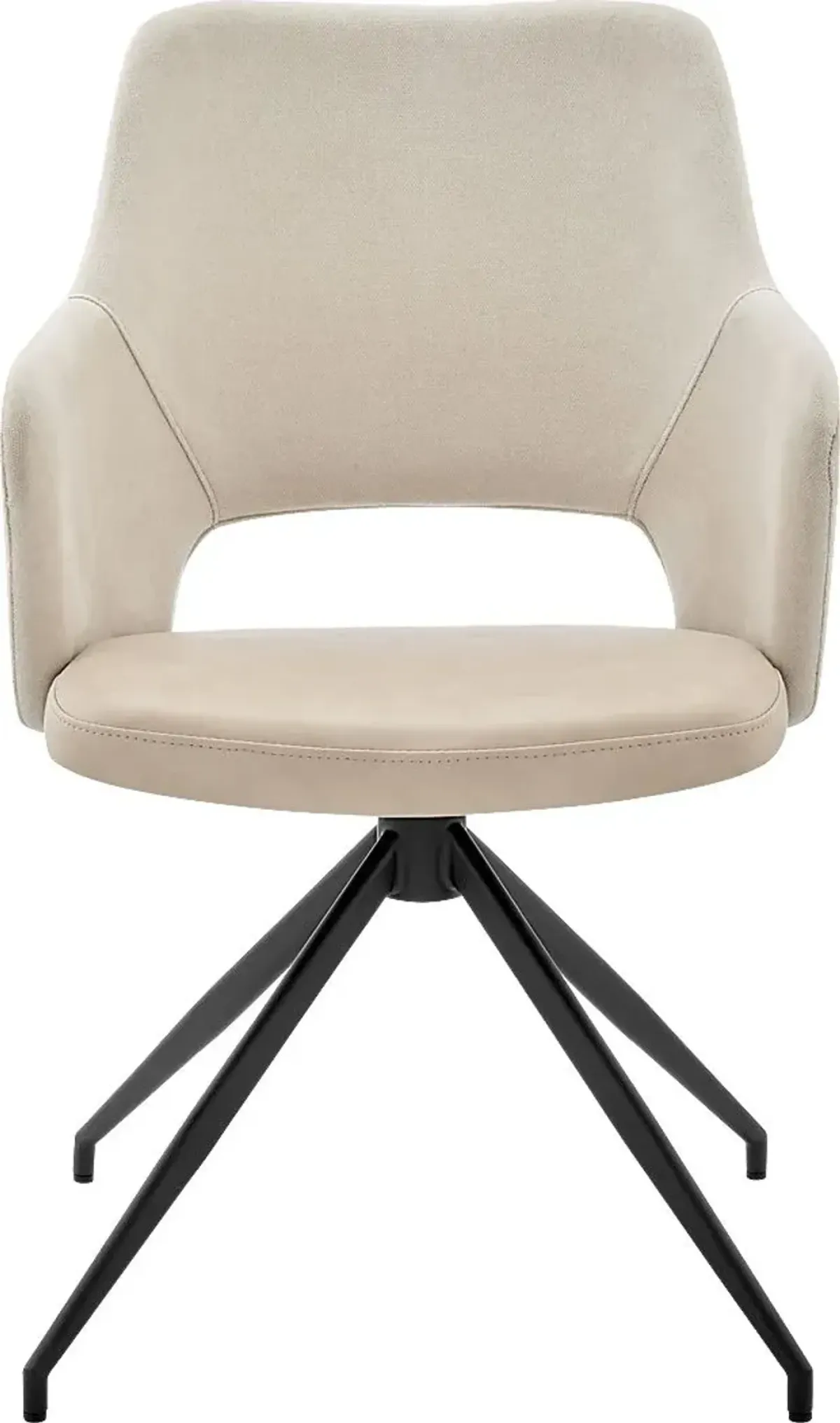 Quiment Beige Arm Chair