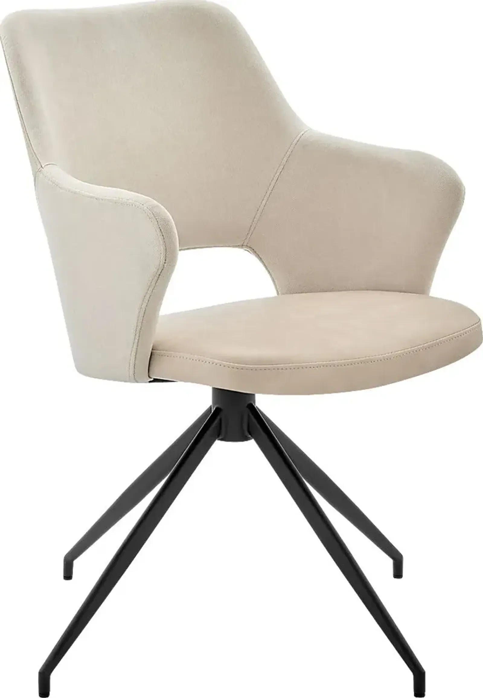 Quiment Beige Arm Chair