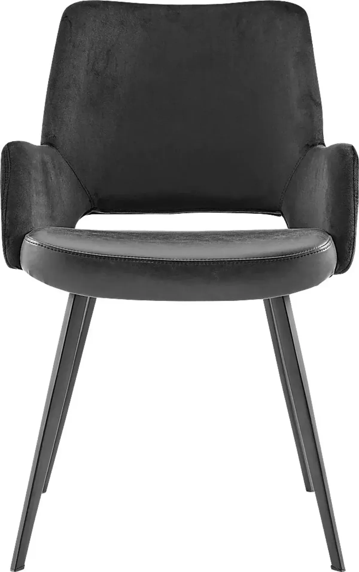 Reder Black Arm Chair