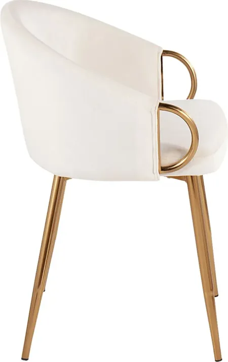 Maura May Cream Side Chair