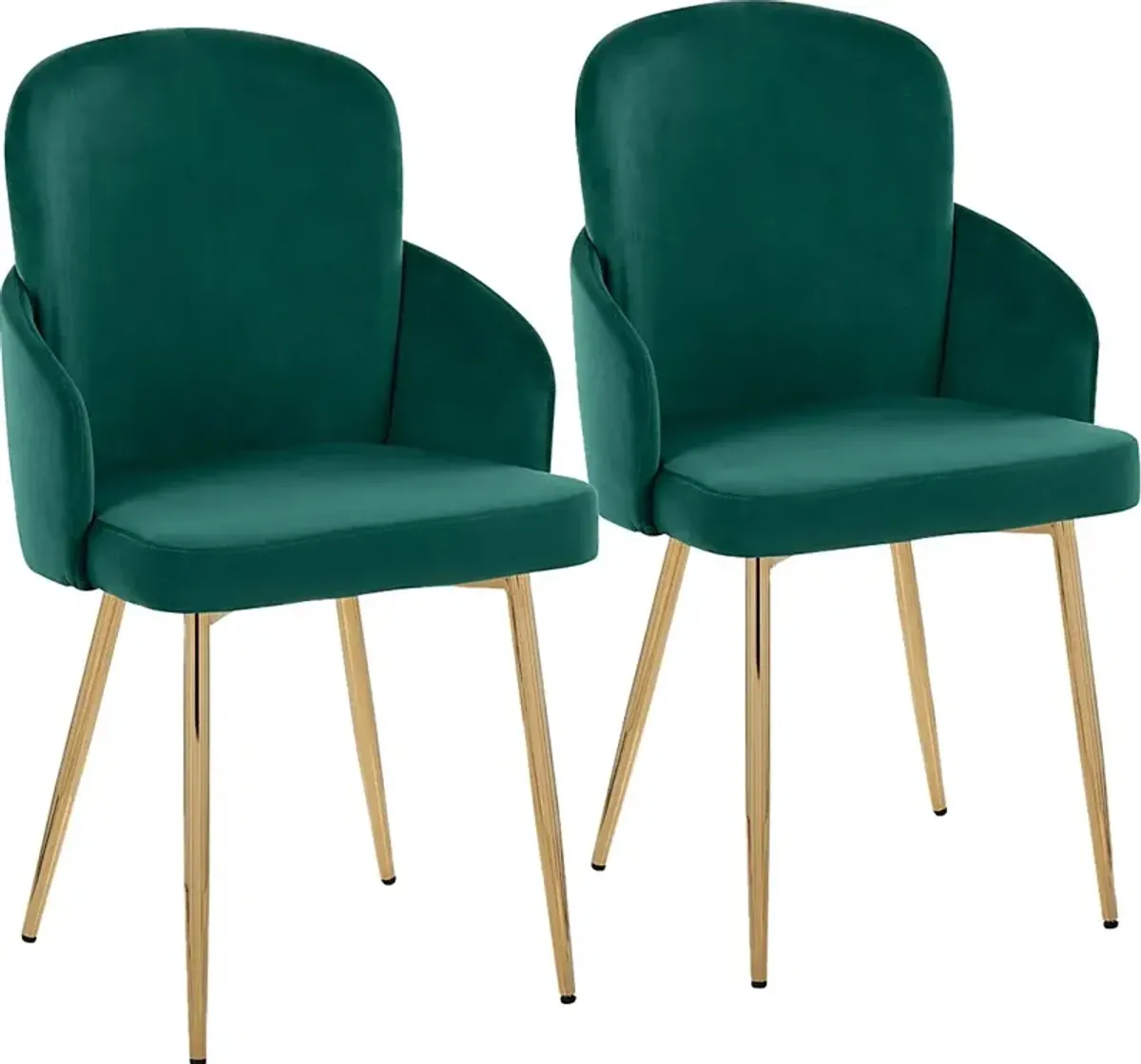 Maglista I Green Dining Chair Set of 2