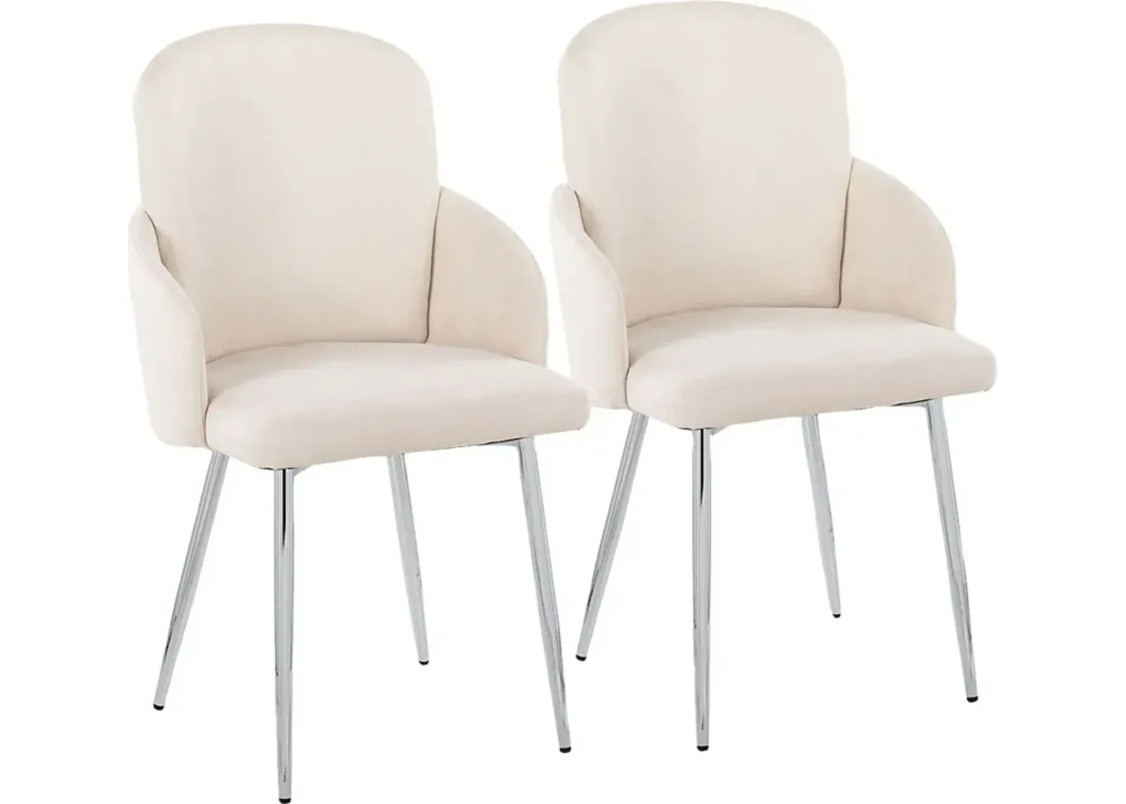 Maglista III Cream Dining Chair Set of 2