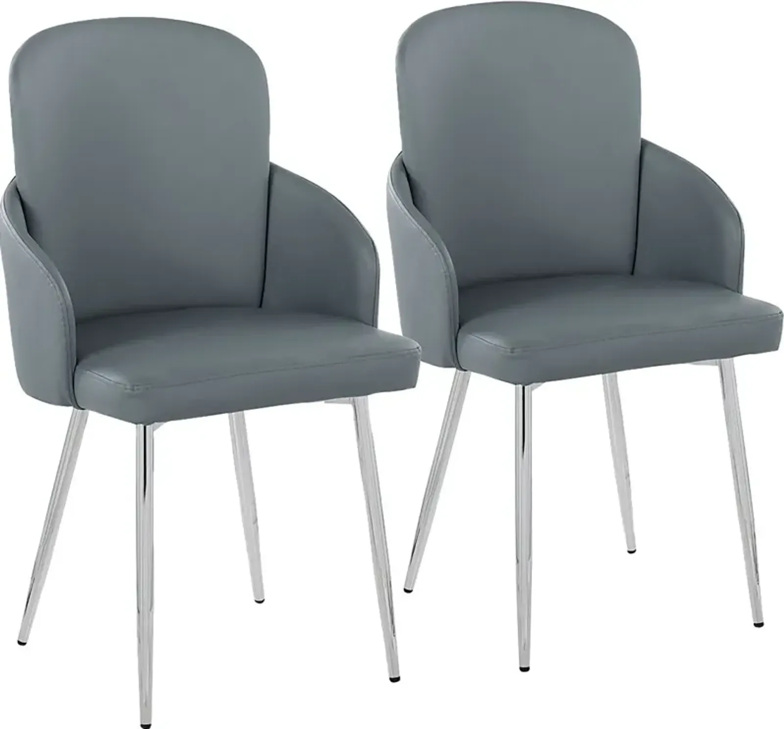 Maglista III Gray Dining Chair Set of 2