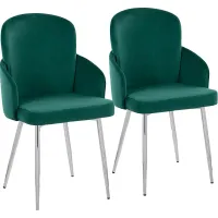 Maglista III Green Dining Chair Set of 2