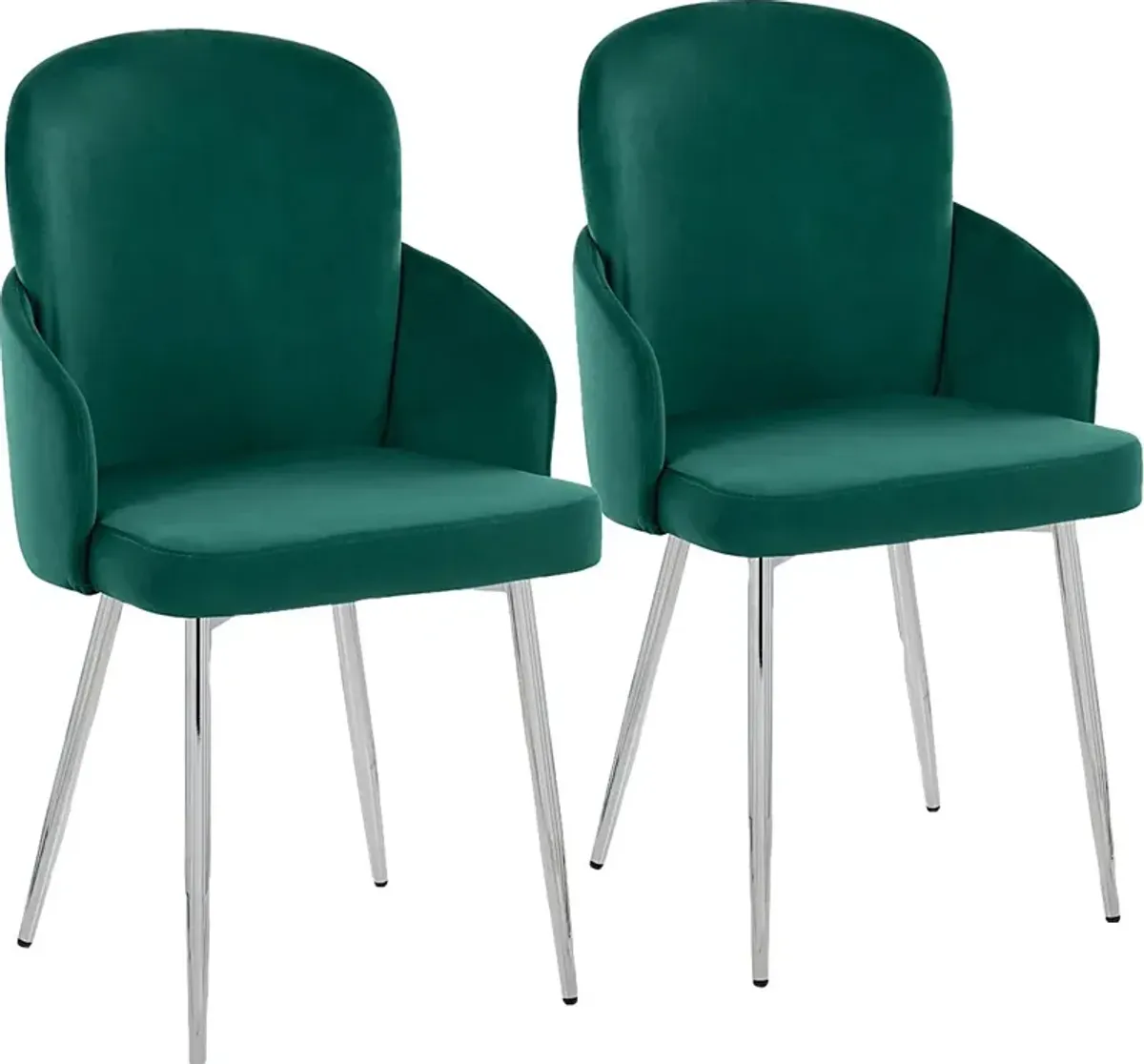 Maglista III Green Dining Chair Set of 2