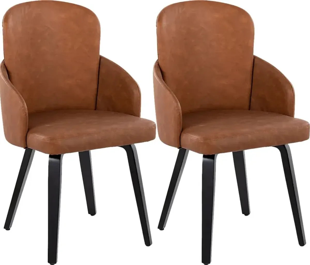 Maglista IV Camel Dining Chair Set of 2