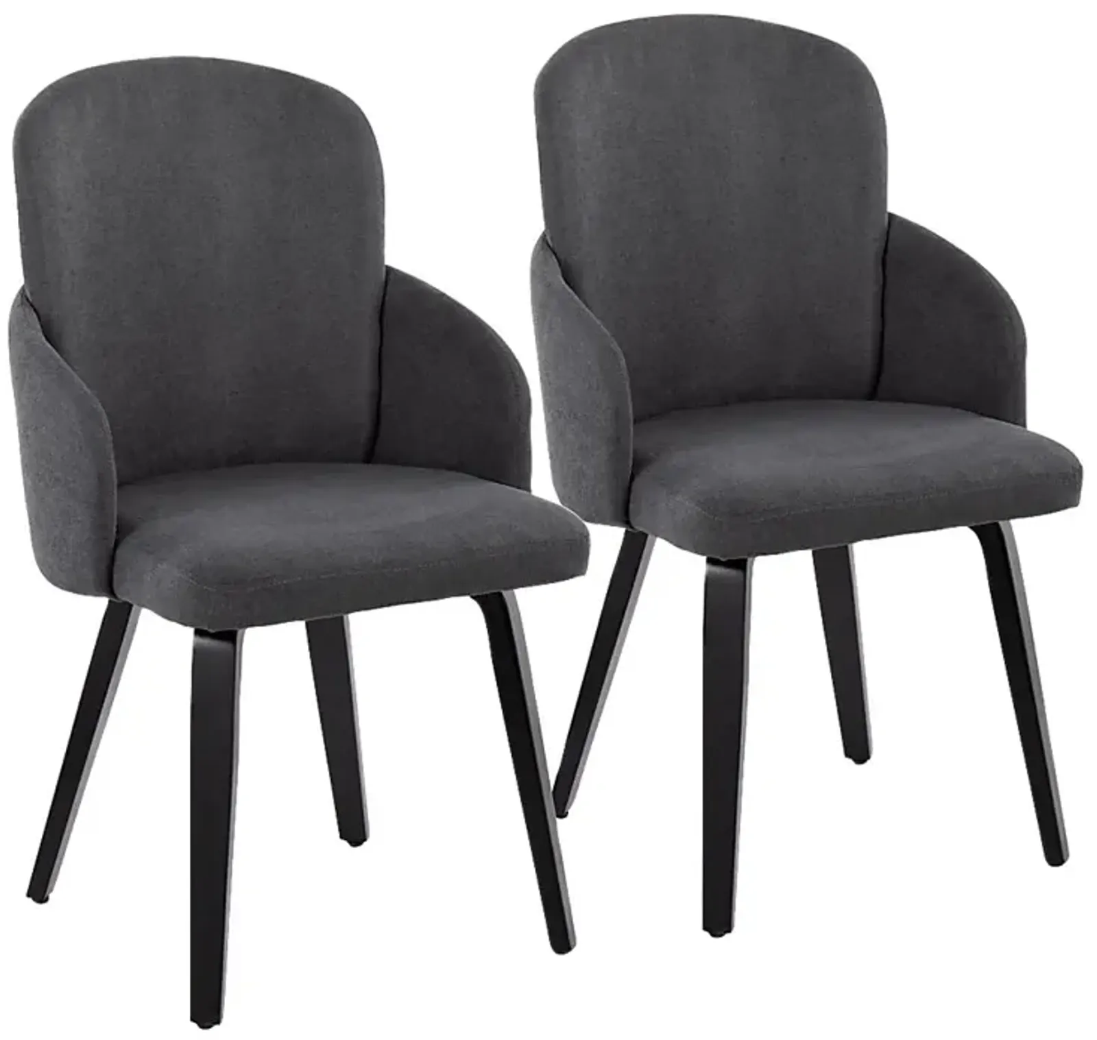 Maglista IV Dark Gray Dining Chair Set of 2