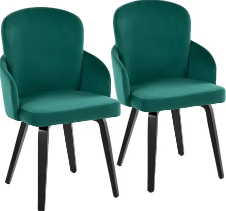 Maglista IV Green Dining Chair Set of 2