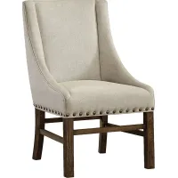 Longcoy Beige Arm Chair