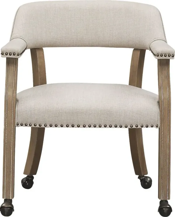 Filmore Beige Desk Chair
