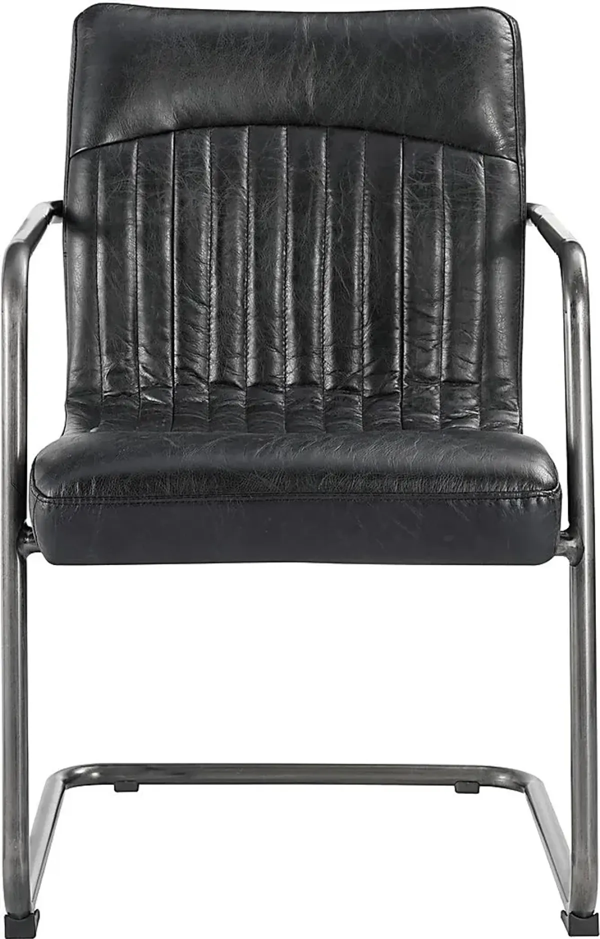 Medill Black Arm Chair, Set of 2