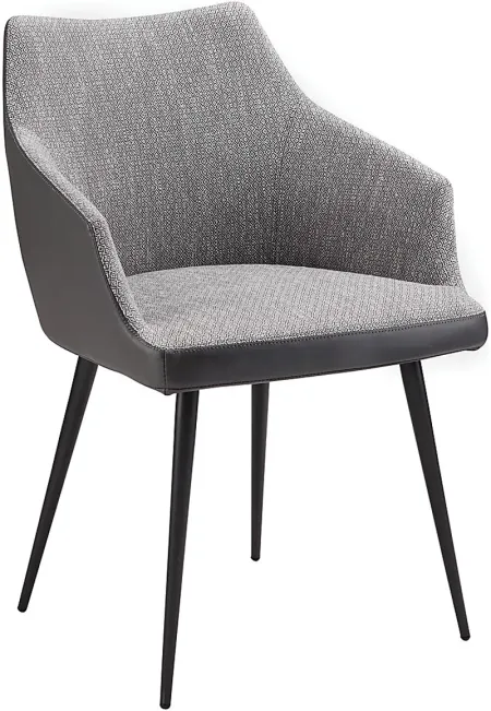 Roffe Gray Arm Chair