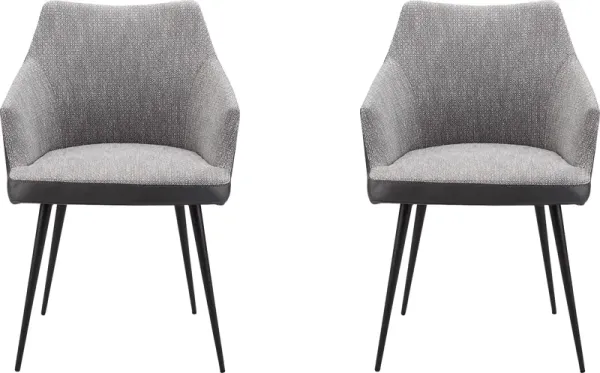 Roffe Gray Arm Chair