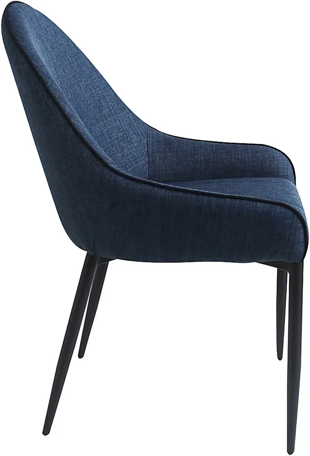 Anaise Dark Blue Dining Chair, Set of 2