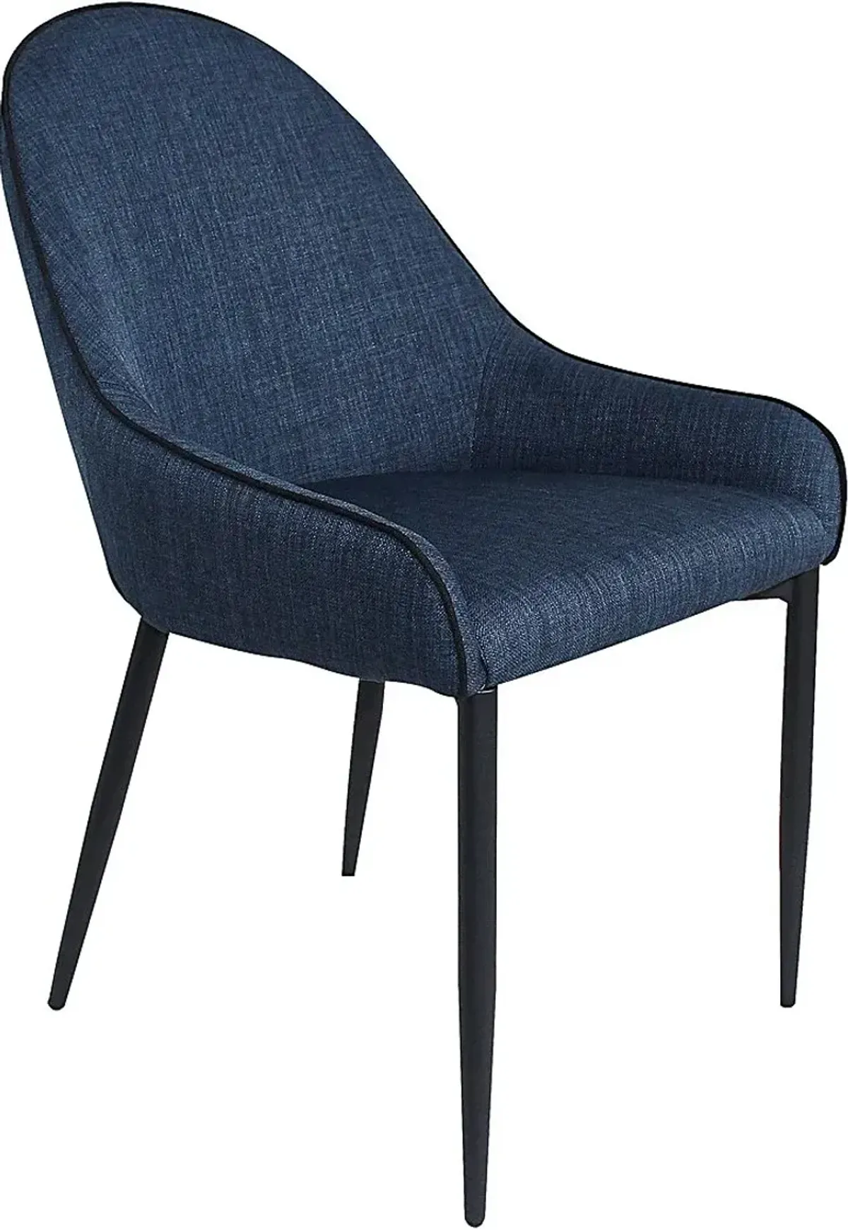 Anaise Dark Blue Dining Chair, Set of 2