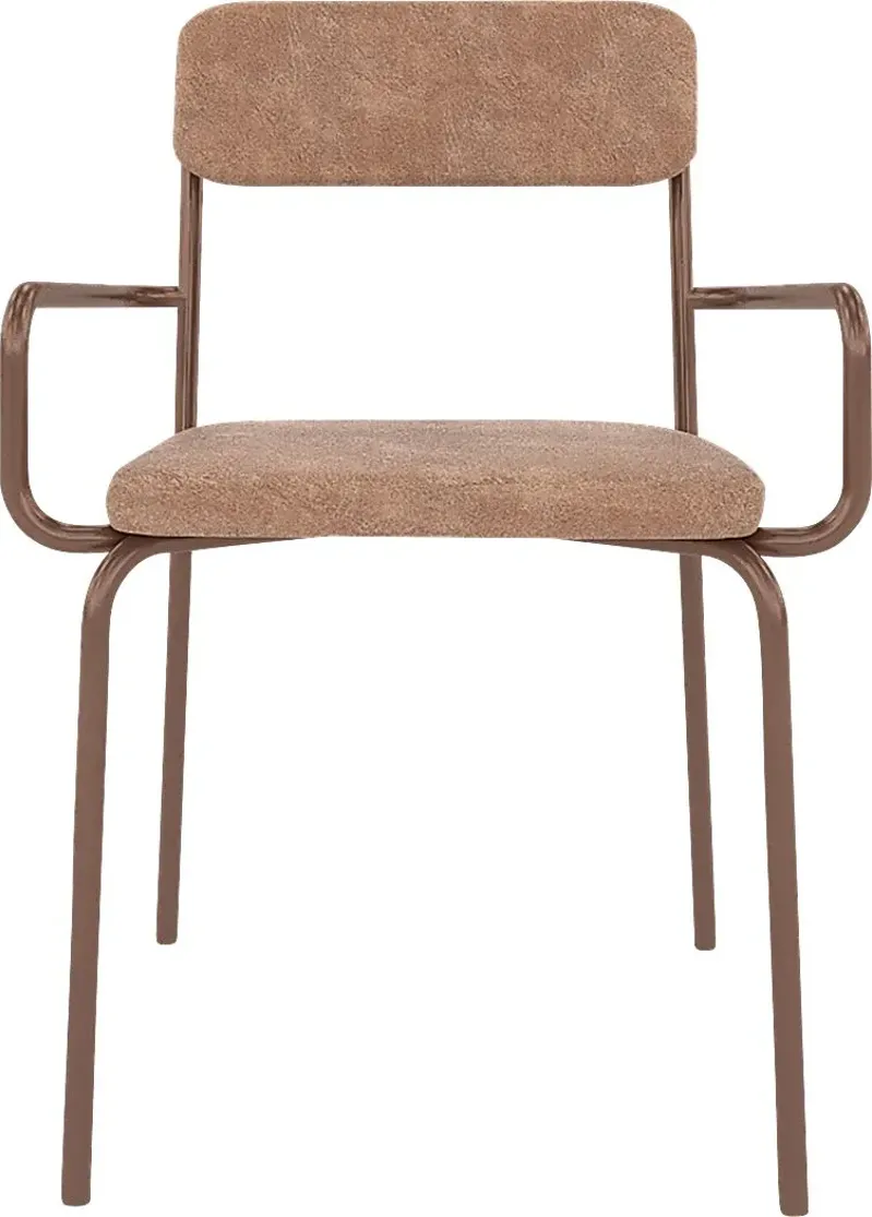 Donateil Brown Arm Chair