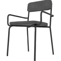 Donateil Black Arm Chair