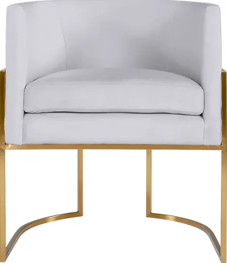 Fera Leah II Gray Arm Chair