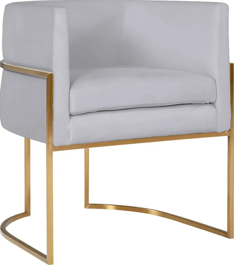 Fera Leah II Gray Arm Chair