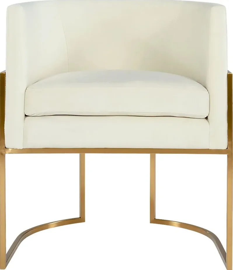 Fera Leah II Cream Arm Chair