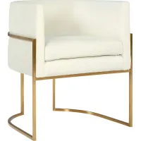 Fera Leah II Cream Arm Chair