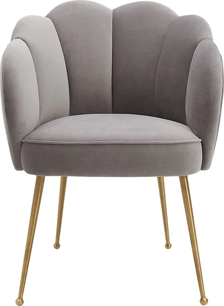 Fiora Elle Gray Arm Chair